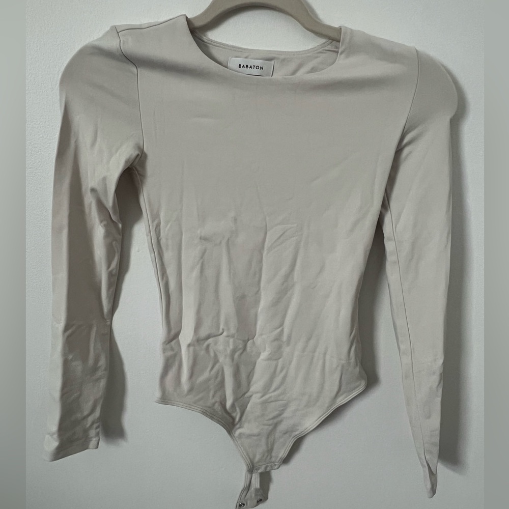 Aritzia Babaton Contour Long sleeve bodysuit